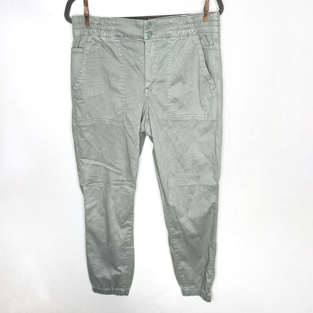 American Eagle Next Level Stretch High Waisted Ankle Jogger Green Pants 16 Reg.